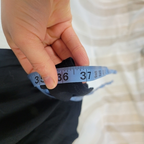 Eileen Fisher Soft Stretch Jersey Knit Little Black‎ Dress Size Medium - Picture 7 of 9